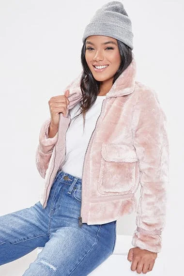 Women's Winter Faux Fur Jacket