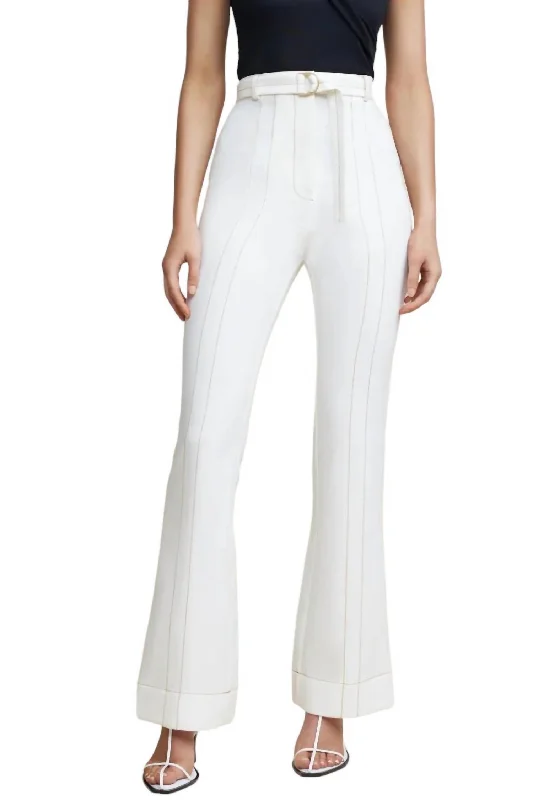 Moreton Pant In Ivory