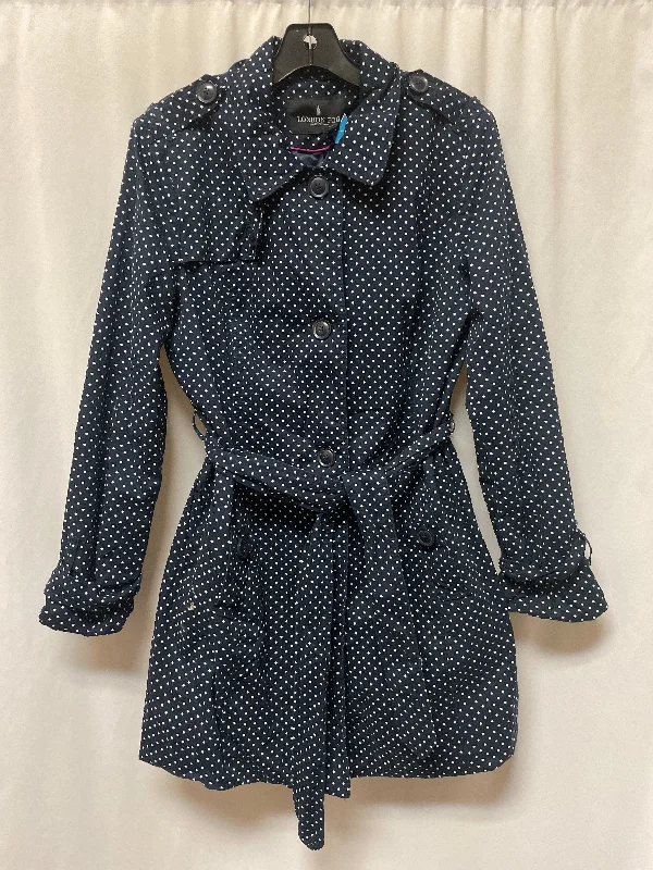 Coat Other By London Fog In Navy, Size: M