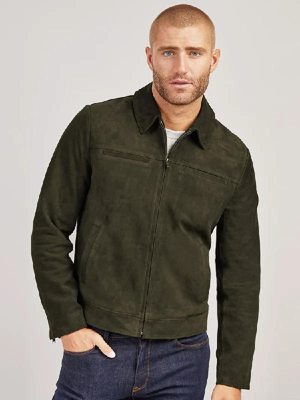 Suede Trucker Jacket