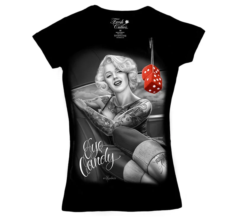 Ladies T-Shirt Eye Candy