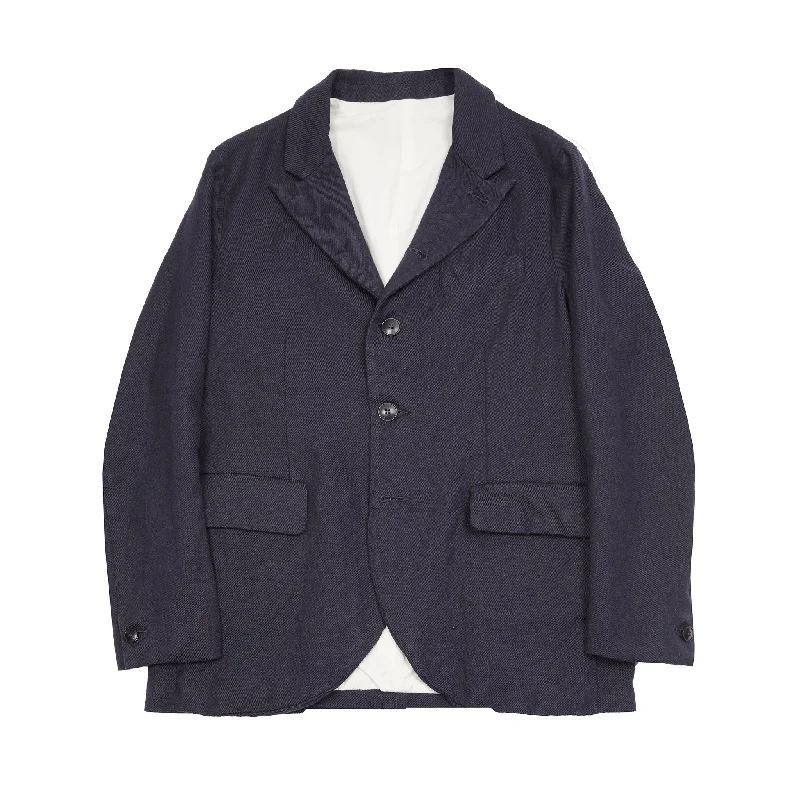 Original Vintage Style Five Button Jacket in Navy