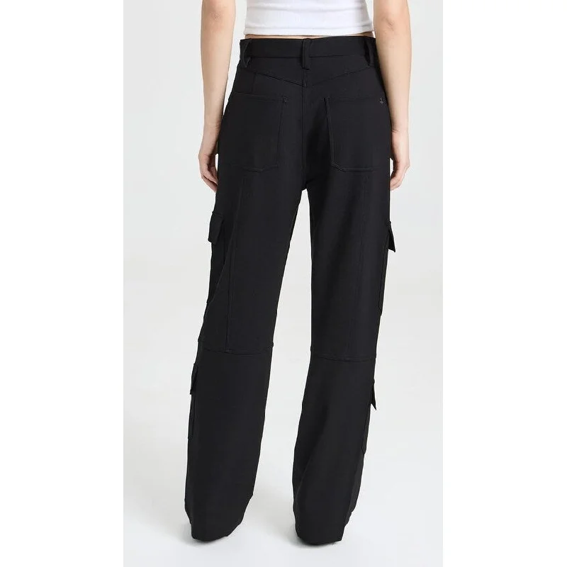 rag & bone Women's Irina Cargo Pants, Black