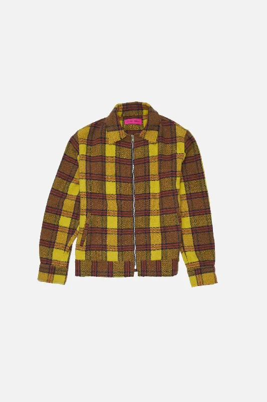 Sunshine Plaid Decon Jacket