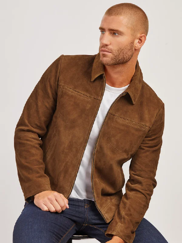 Suede Trucker Jacket