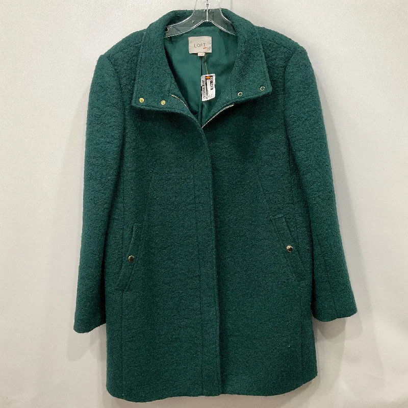 Coat Peacoat By Loft In Green, Size: L