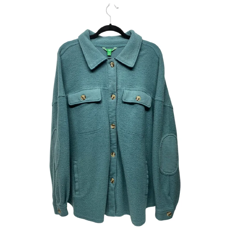 Coat Other By Dip In Green, Size: 3x