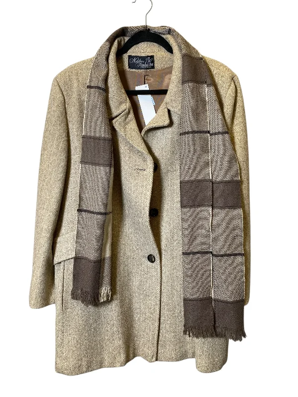 Coat Other By Clothes Mentor In Beige, Size: L