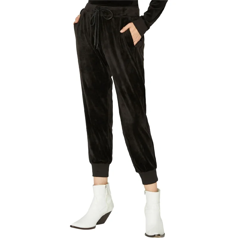 Sanctuary Clothing Womens Velour Track Casual Jogger Pants