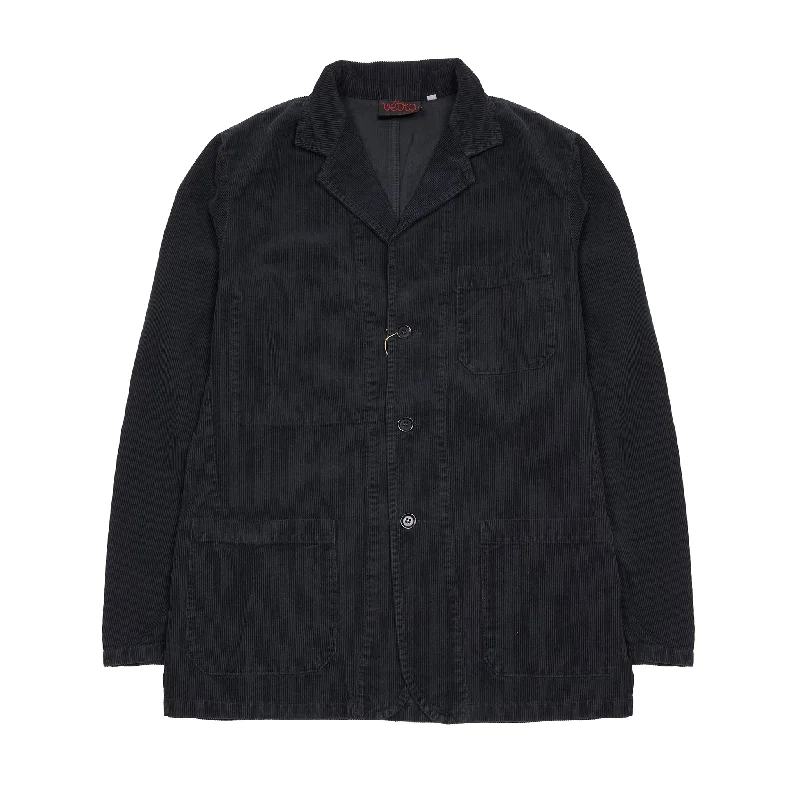 Vetra 1B92/24 Soft Corduroy Workwear Jacket in Graphite