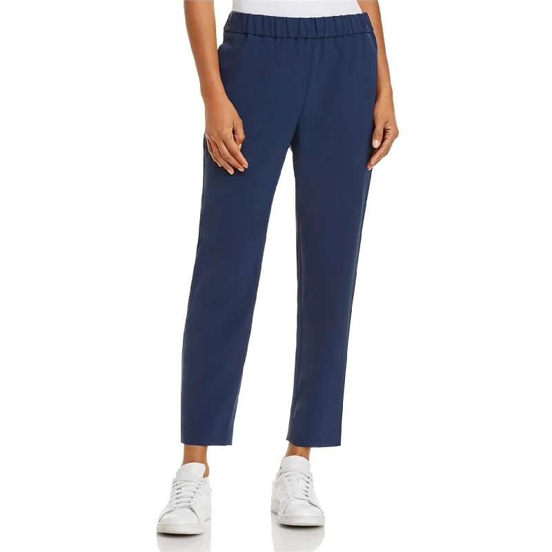 Dylan Gray Womens Pull On Pleat Casual Cropped Pants