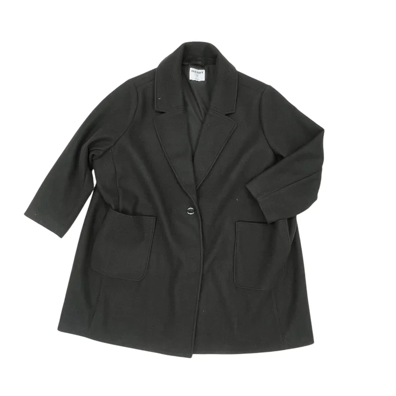 Coat Peacoat By Old Navy In Black, Size:4X