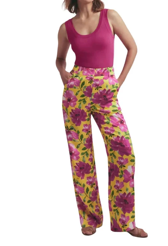 Fiona Trouser Pants In Floral