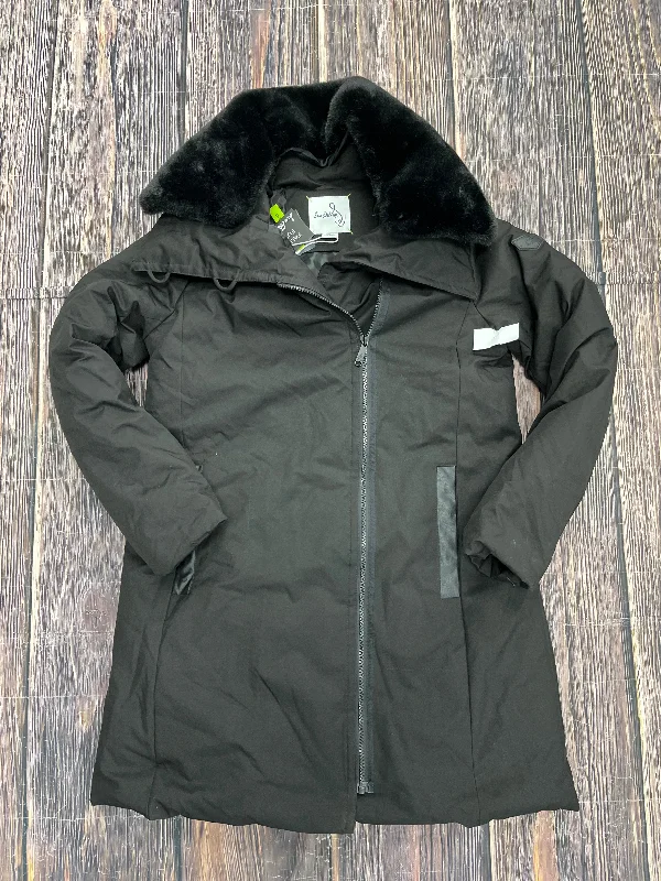 Coat Puffer & Quilted By Sam Edelman In Black, Size: S