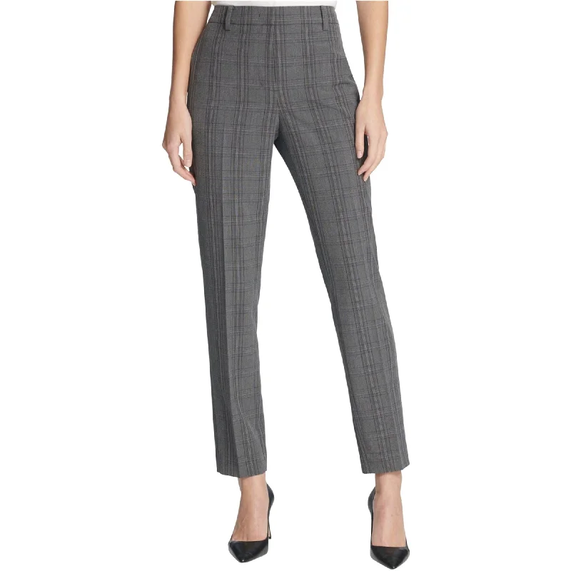 Dkny Womens Plaid Dress Pants