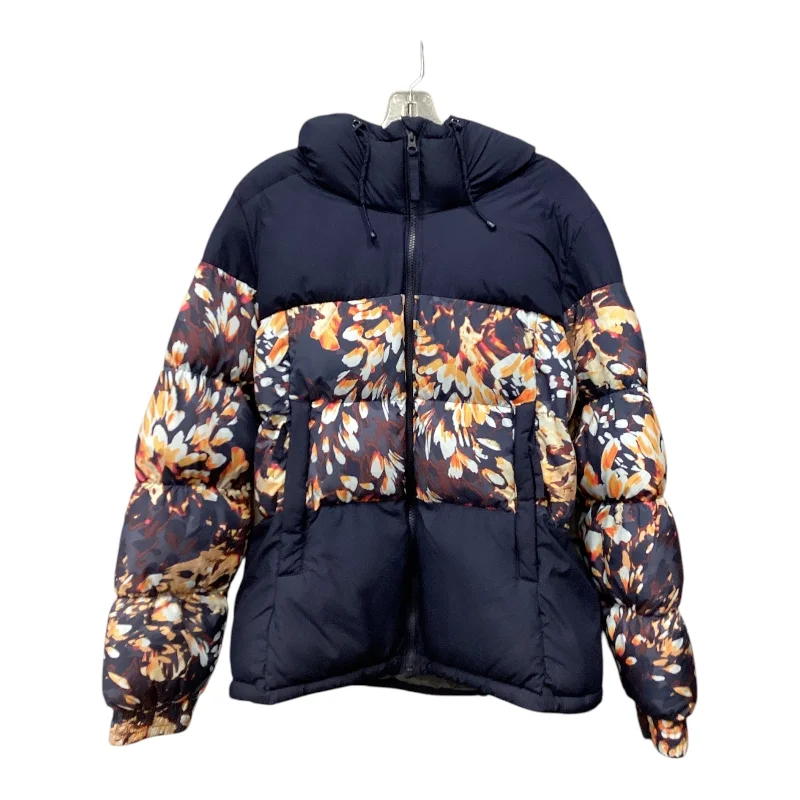 Coat Puffer & Quilted By Columbia In Blue, Size: L