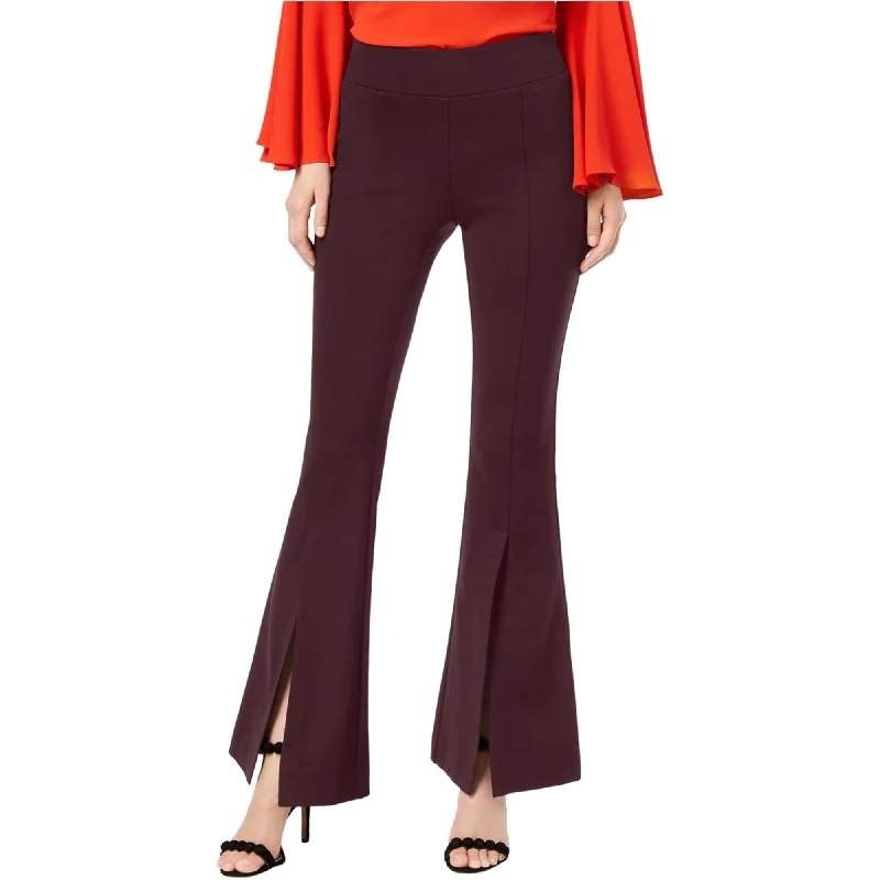 I-N-C Womens Slit Front Casual Trouser Pants