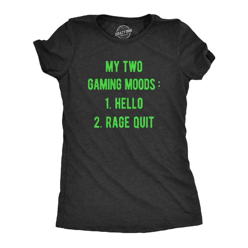 My Two Gaming Moods Women's T Shirt