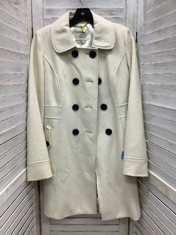 Coat Peacoat By Old Navy In Cream, Size: S