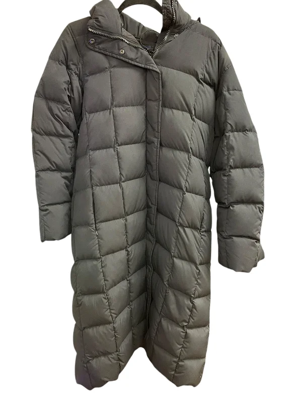 Coat Puffer & Quilted By Lands End In Black, Size: M