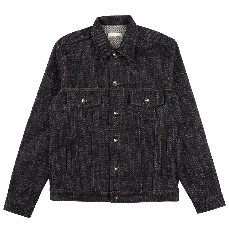 UB970 Denim Jacket - 22oz Heavyweight Big Slub Selvedge Denim