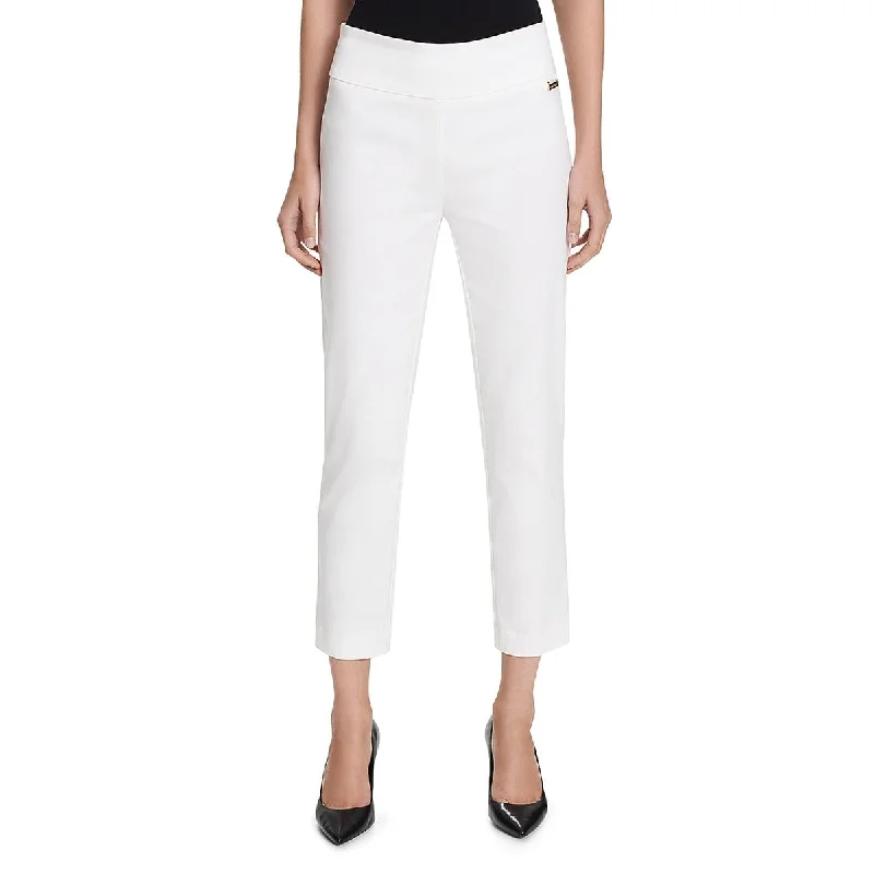 Womens Skinny Mid-Rise Dress Pants