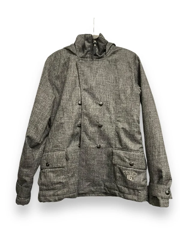 Coat Other By Burton In Grey, Size: L