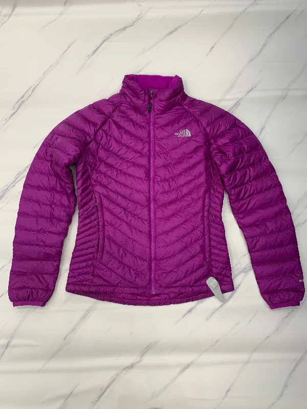 Coat Puffer & Quilted By The North Face In Purple, Size: S