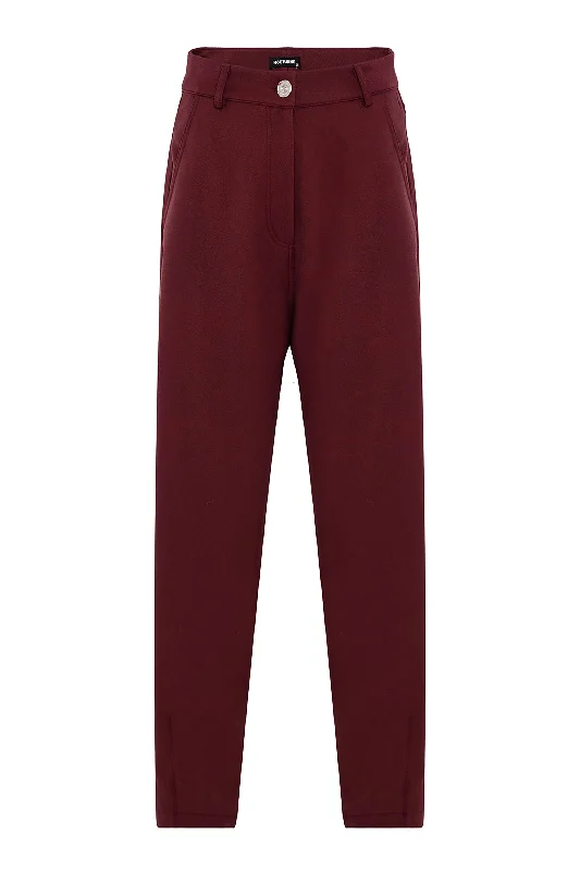 Pleated Slouchy Pants