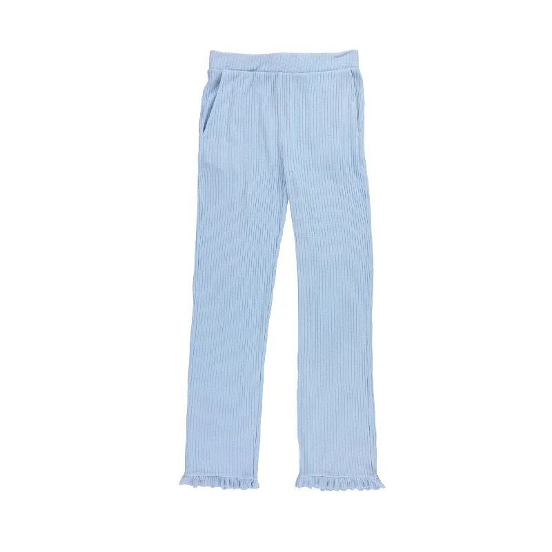 n:philanthropy Womens Talker Casual Trouser Pants, Blue, Small