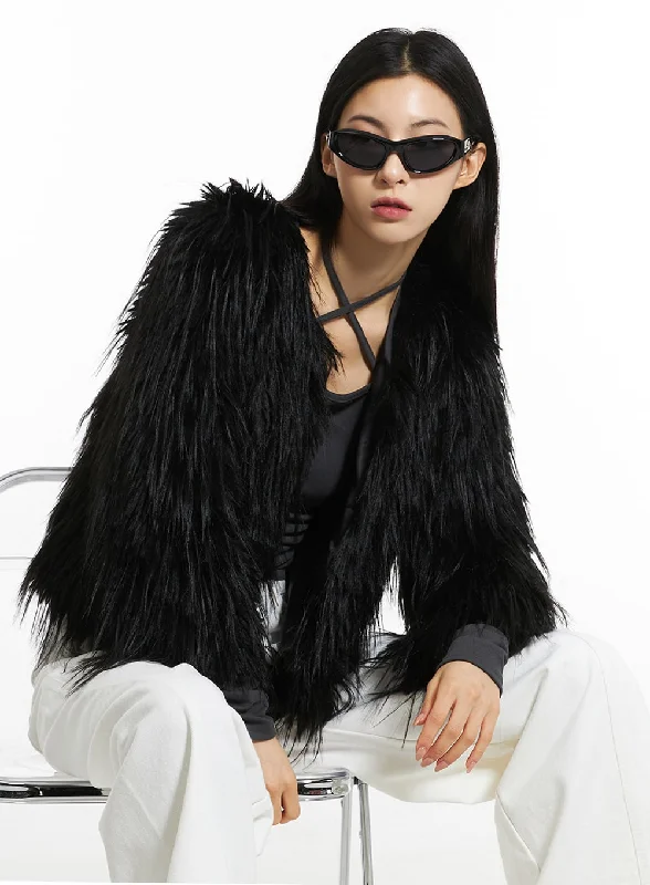 Faux Fur Jacket IN308