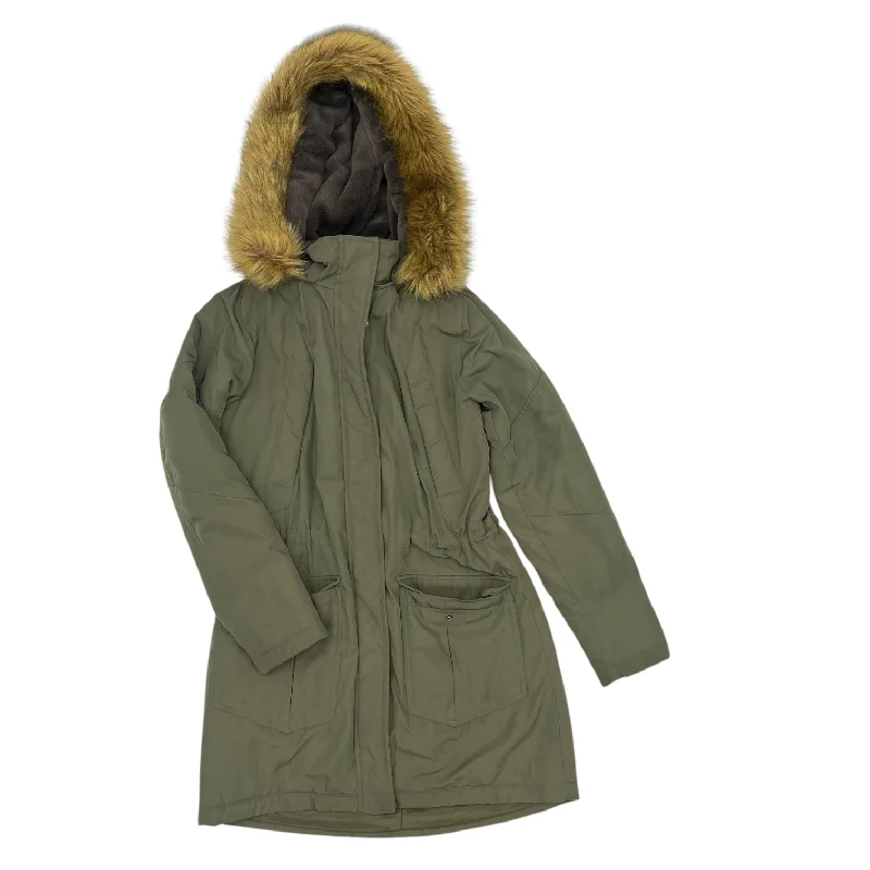 Coat Puffer & Quilted By A New Day In Green, Size:Xs