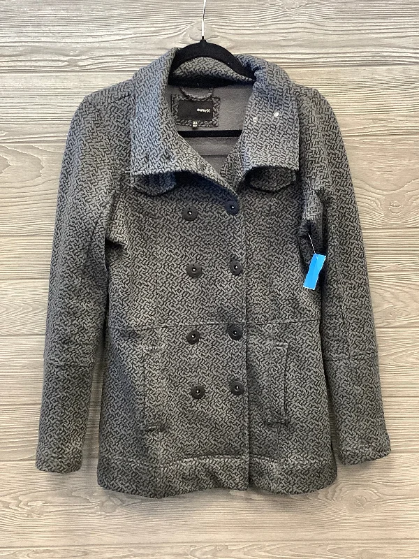 Coat Peacoat By Clothes Mentor In Grey, Size: Xs