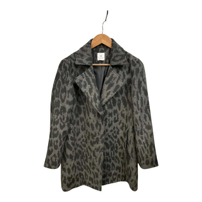 Coat Peacoat By Rafaella In Animal Print, Size: M