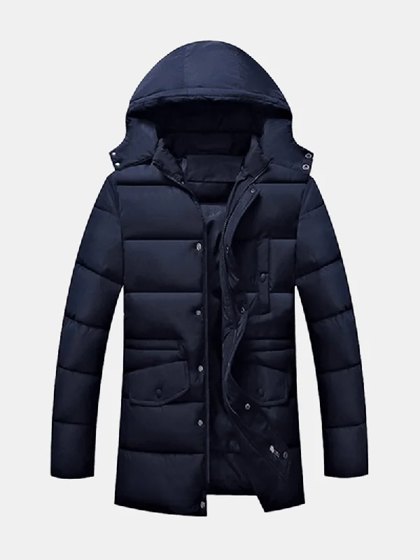 Winter Mid Long Padded Jacket