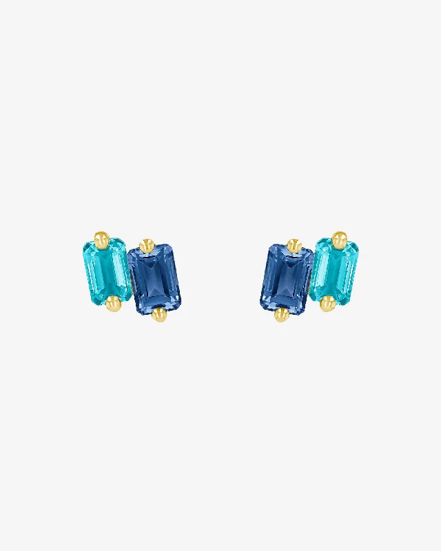 Ann Blue Ombre Studs