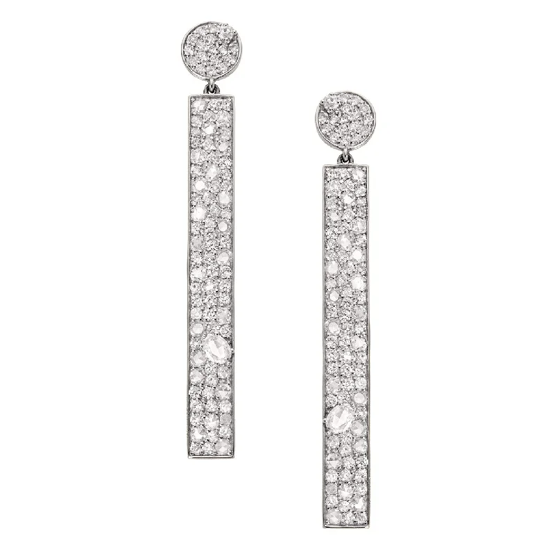 Stardust Earrings White Gold