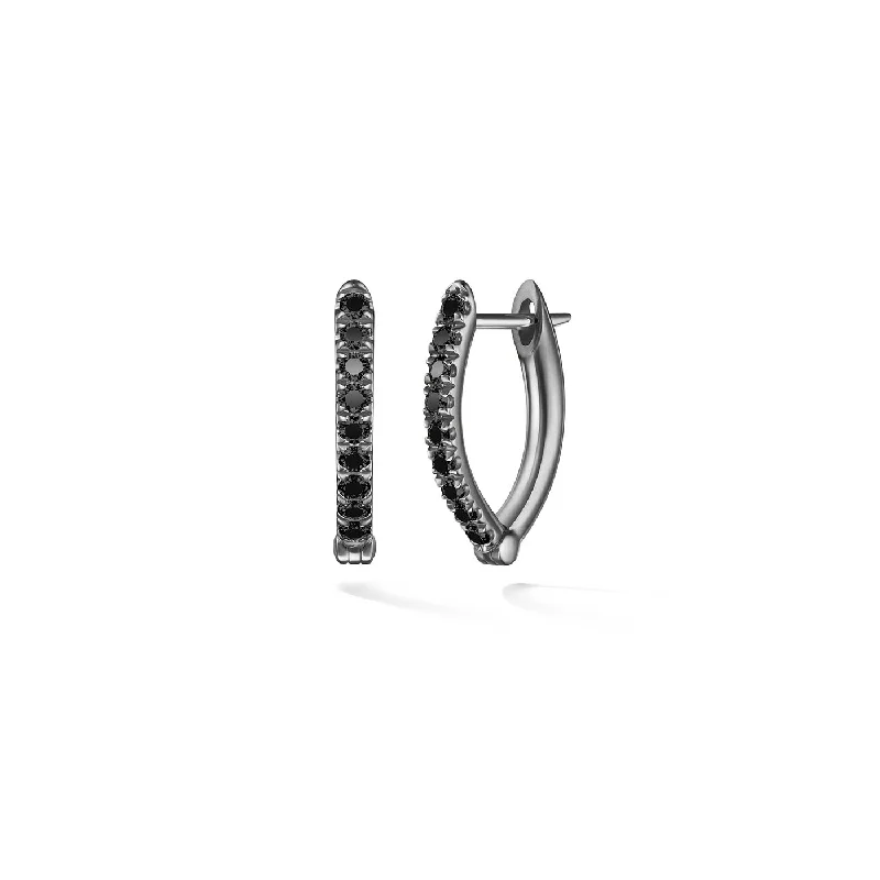 CRISTINA EARRING Small (Black Diamond)