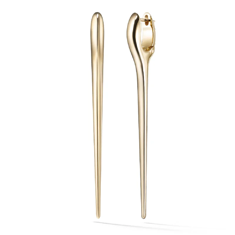 LOLA NEEDLE EARRING Large (Gold)