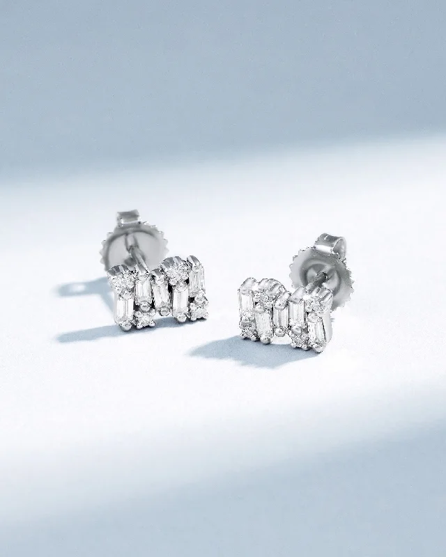 Shimmer Diamond Studs