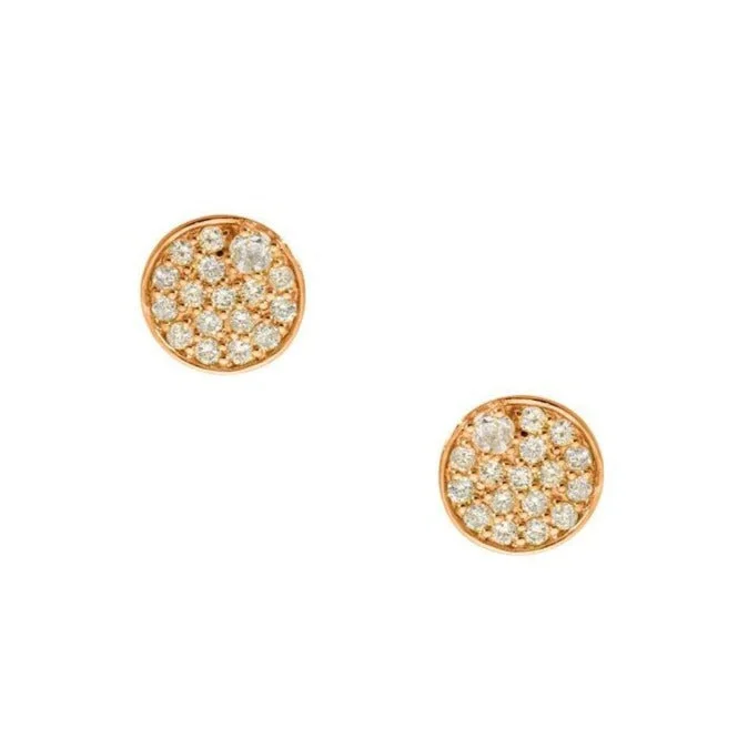 Stardust Studs Rose Gold