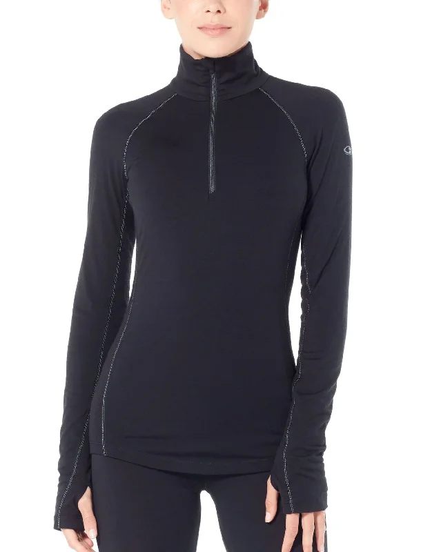 BodyfitZone™ Merino 200 Zone Thermal Long Sleeve Half Zip Top (Women's) - Past Season