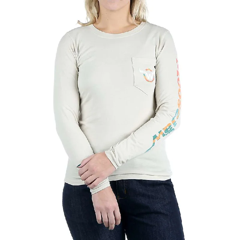 Moosejaw Women's Groovy Critter LS Pocket Tee