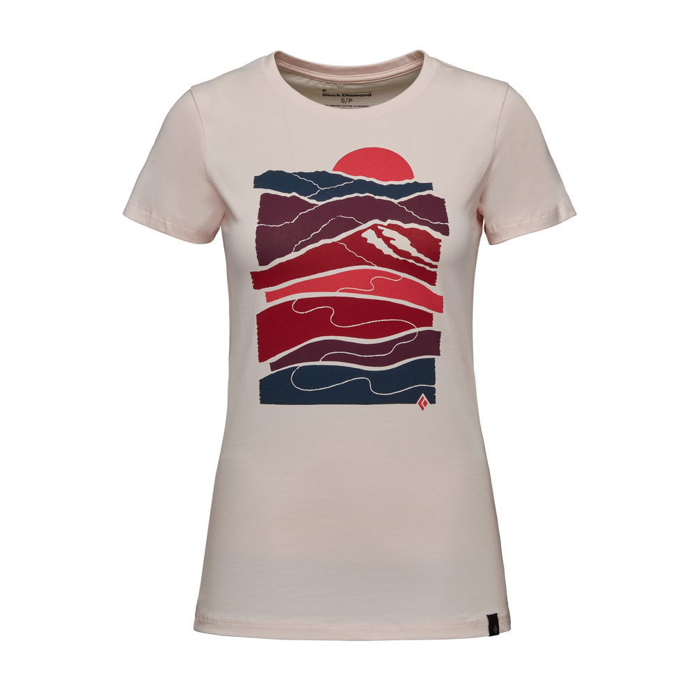 Womens LVLD Landscape Short Sleeve T-Shirt