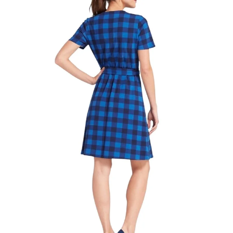 Draper James - Buffalo Plaid Wrap Dress