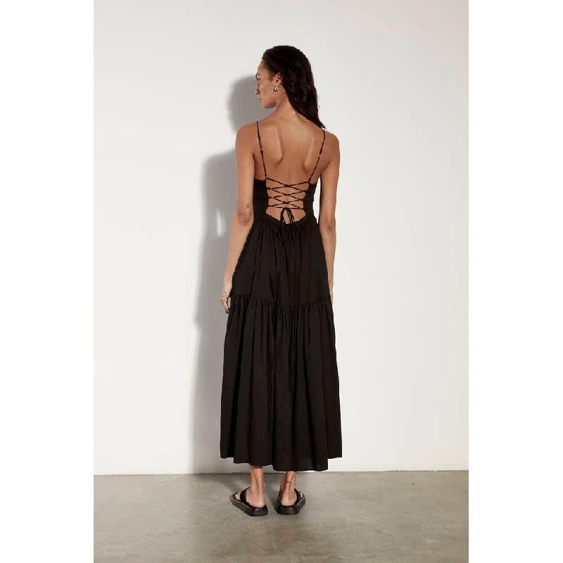 Enza Costa - Open Back Tiered Dress