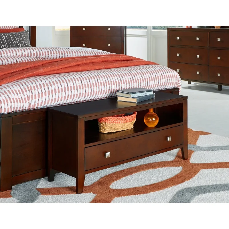 Hillsdale Pulse Dressing Bench, Cherry