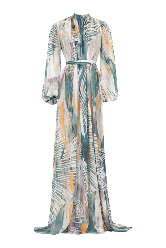 Sade Cover-up Abstract Bark Dress