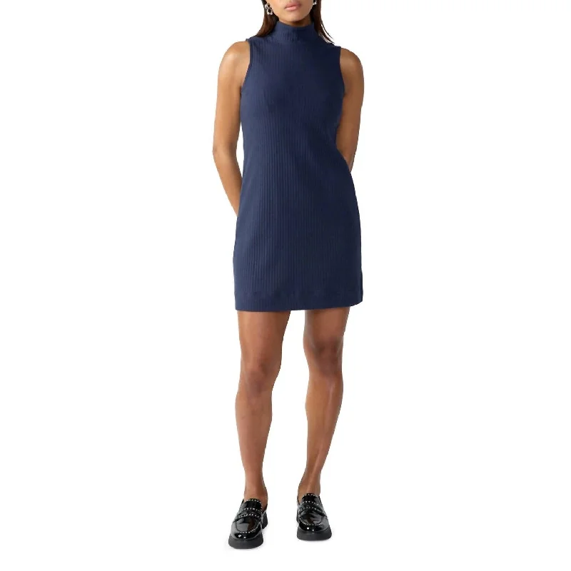 Sanctuary - Mock Neck Shift Dress