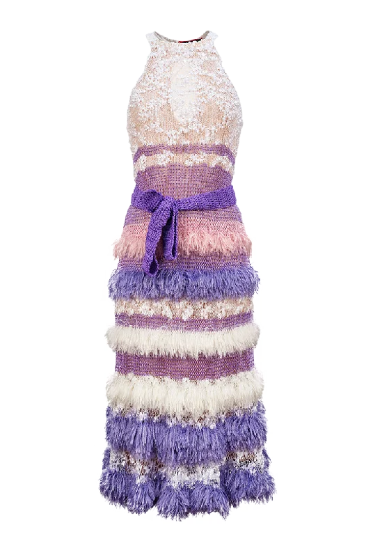 Violet Multicolor Knit Dress